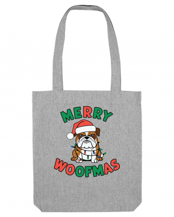 Merry Woofmas Heather Grey