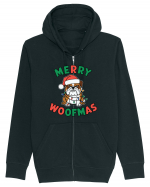 Merry Woofmas Hanorac cu fermoar Unisex Connector