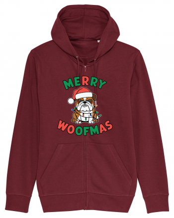 Merry Woofmas Burgundy