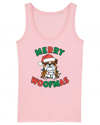 Merry Woofmas Cotton Pink