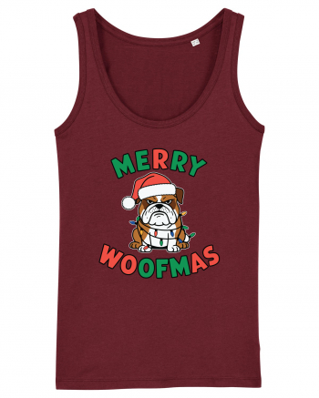 Merry Woofmas Burgundy