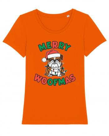 Merry Woofmas Bright Orange