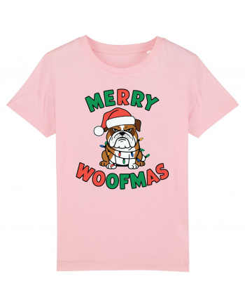 Merry Woofmas Cotton Pink