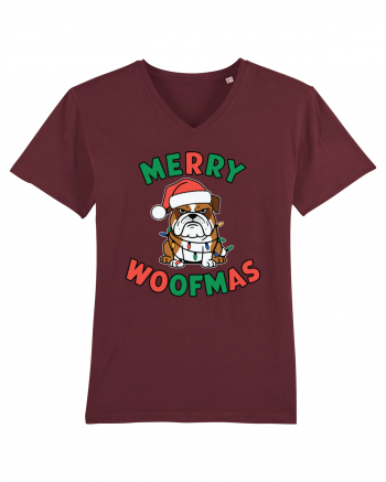 Merry Woofmas Burgundy