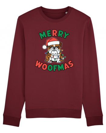 Merry Woofmas Burgundy