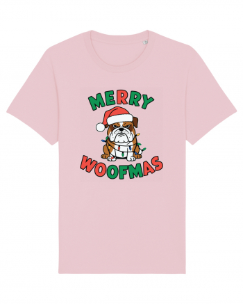 Merry Woofmas Cotton Pink