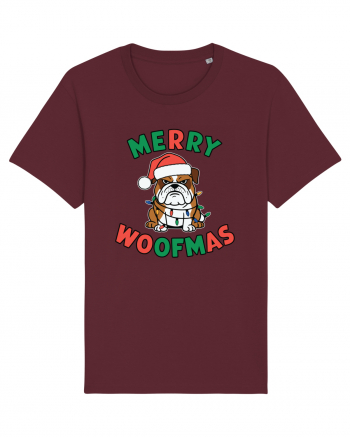 Merry Woofmas Burgundy