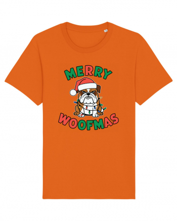 Merry Woofmas Bright Orange