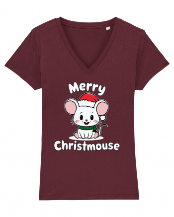 Mery Christmouse Burgundy