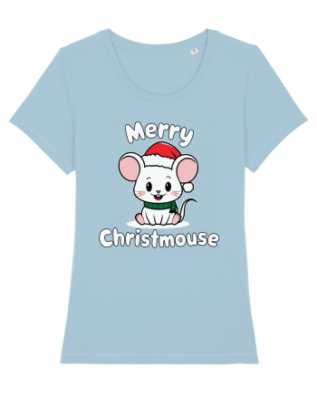 Mery Christmouse Sky Blue