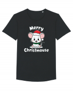 Mery Christmouse Tricou mânecă scurtă guler larg Bărbat Skater