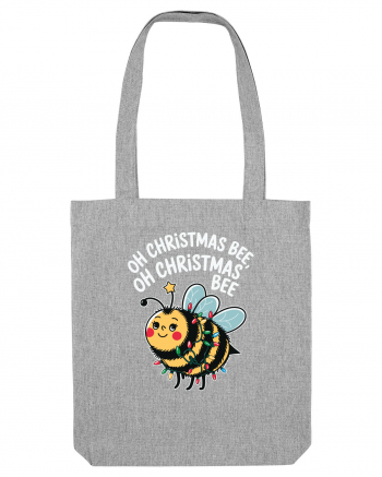 Oh Christmas Bee Heather Grey