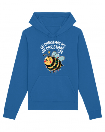 Oh Christmas Bee Royal Blue