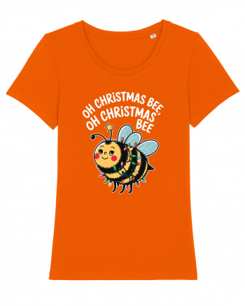 Oh Christmas Bee Bright Orange