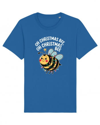 Oh Christmas Bee Royal Blue
