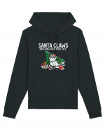 Santa Claws Knocking Over Your Tree Hanorac Unisex Drummer