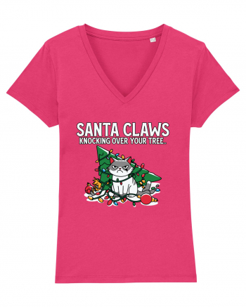 Santa Claws Knocking Over Your Tree Raspberry