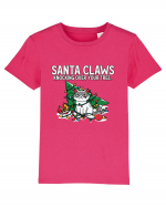 Santa Claws Knocking Over Your Tree Tricou mânecă scurtă  Copii Mini Creator