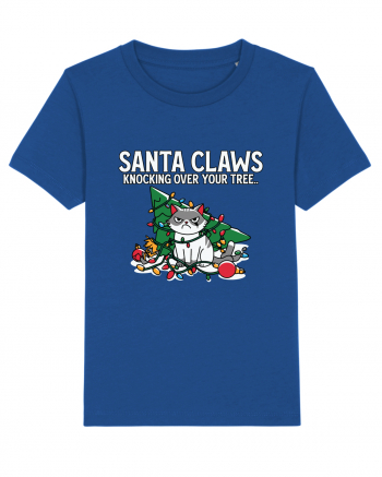 Santa Claws Knocking Over Your Tree Majorelle Blue