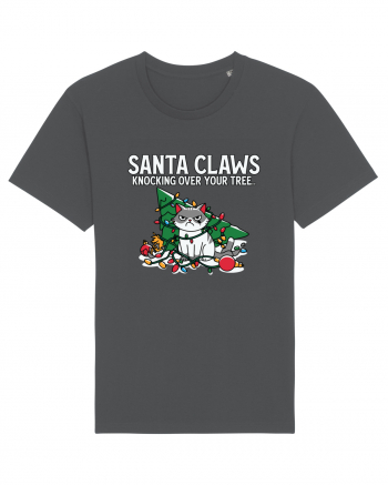 Santa Claws Knocking Over Your Tree Anthracite