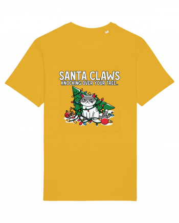 Santa Claws Knocking Over Your Tree Spectra Yellow