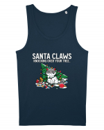 Santa Claws Knocking Over Your Tree Maiou Bărbat Runs