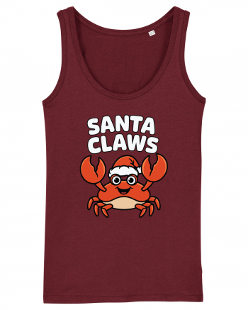 Santa Claws Burgundy