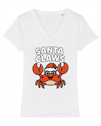 Santa Claws White