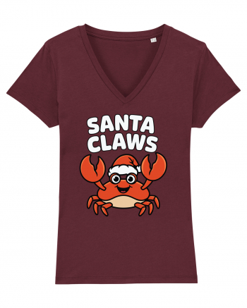 Santa Claws Burgundy