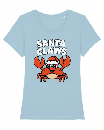 Santa Claws Sky Blue