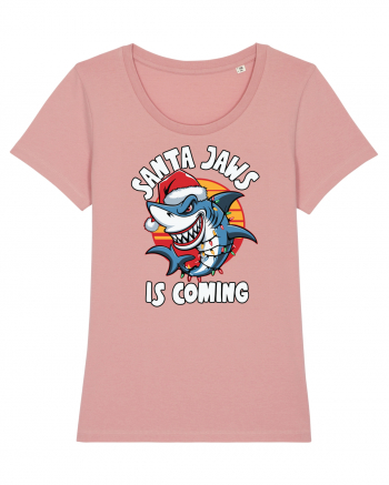 Santa Jaws Is Coming Canyon Pink