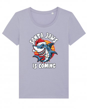 Santa Jaws Is Coming Lavender