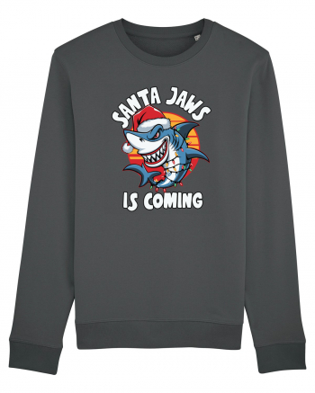 Santa Jaws Is Coming Anthracite