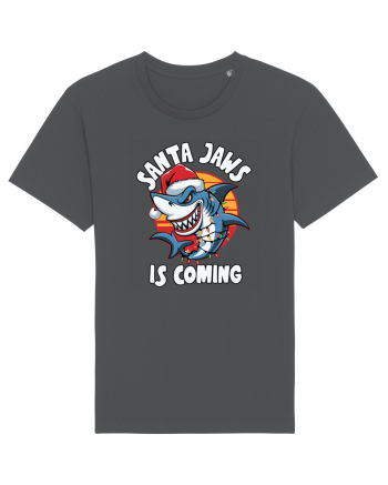 Santa Jaws Is Coming Anthracite