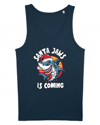 Santa Jaws Is Coming Navy