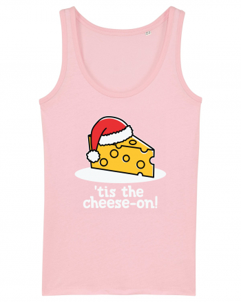 'tis The Cheese-on! Cotton Pink