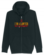 I`M A LAWYER, WHAT`S YOUR SUPERPOWER? - SUNT AVOCAT, CARE E SUPERPUTEREA TA Hanorac cu fermoar Unisex Connector