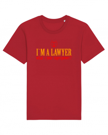 I`M A LAWYER, WHAT`S YOUR SUPERPOWER? - SUNT AVOCAT, CARE E SUPERPUTEREA TA Red