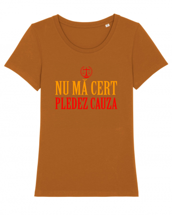 NU MA CERT, PLEDEZ CAUZA Roasted Orange