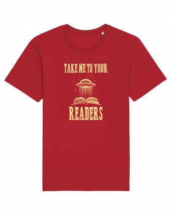 TAKE ME TO YOUR READERS Red