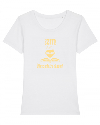 SSSTTT!  LINISTE, CITESC PRINTRE RANDURI White