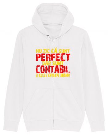 NU ZIC CA SUNT PERFECT, DAR SUNT CONTABIL SI ASTA  E APROAPE SINONIM White