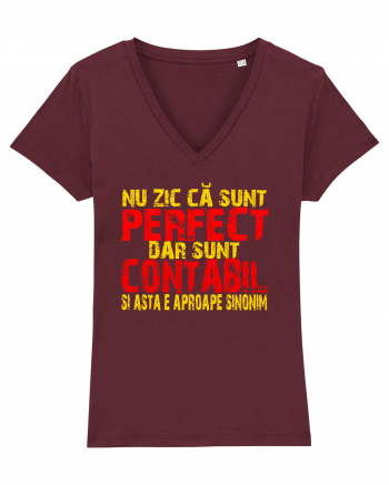 NU ZIC CA SUNT PERFECT, DAR SUNT CONTABIL SI ASTA  E APROAPE SINONIM Burgundy