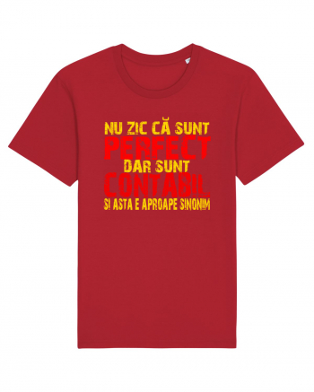 NU ZIC CA SUNT PERFECT, DAR SUNT CONTABIL SI ASTA  E APROAPE SINONIM Red