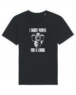 FOTOGRAF - I SHOOT PEOPLE FOR A LIVING Tricou mânecă scurtă Unisex Rocker