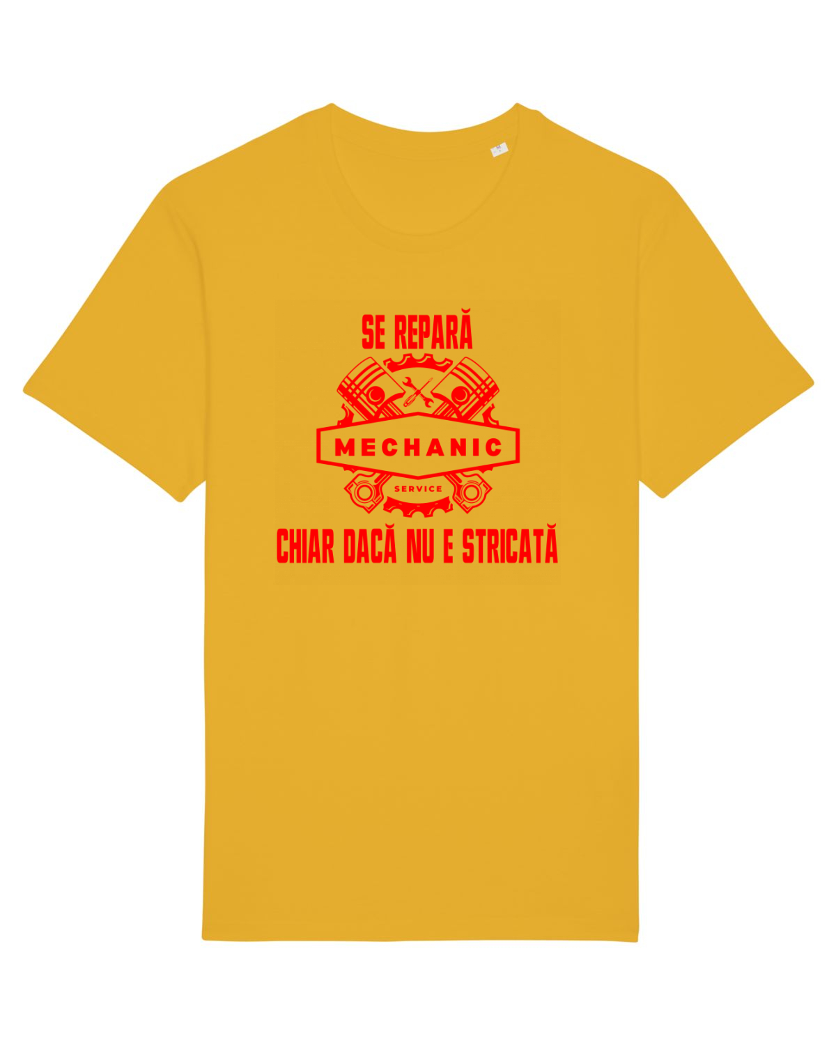 Tricou mânecă scurtă Unisex Rocker Spectra Yellow