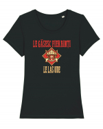 LE GASESC FIERBINTI, LE LAS UDE Tricou mânecă scurtă guler larg fitted Damă Expresser