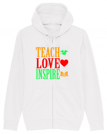 TEACH - LOVE - INSPIRE White