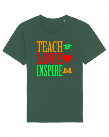 TEACH - LOVE - INSPIRE Bottle Green