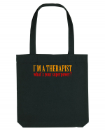 I `M A THERAPIST, WHAT`S YOUR SUPERPOWER? Sacoșă textilă